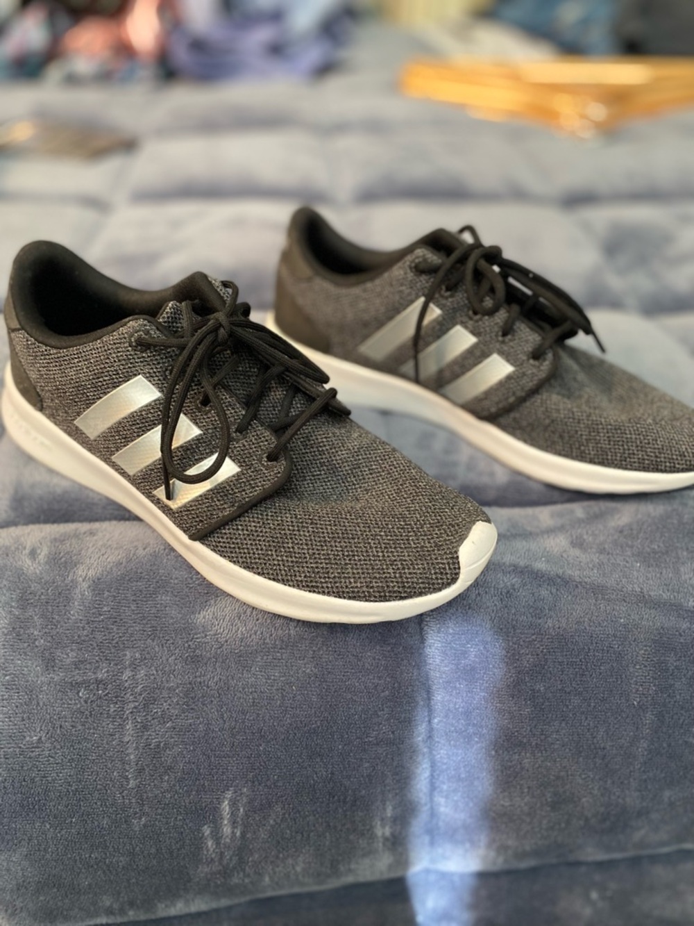 adidas Women's Gray Athletic Sneakers
